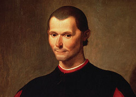 Niccolo Machiavelli by Santi di Tito