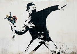 Banksy Protest Mural, Palestine