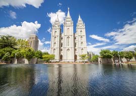 The Church of Jesus Christ of Latter-day Saints' Temple, Salt Lake City, Utah