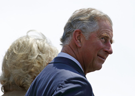 The Prince of Wales and the Duchess of Cornwall 