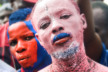 Supporters of president Michel Martelly. Cap-Haitien, 2013.