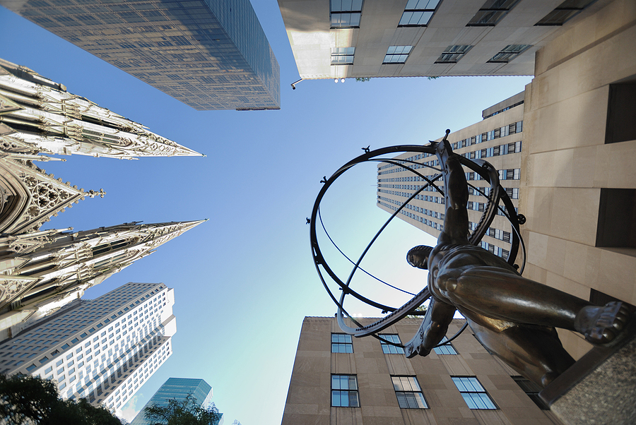 Atlas statue, Rockefeller Center